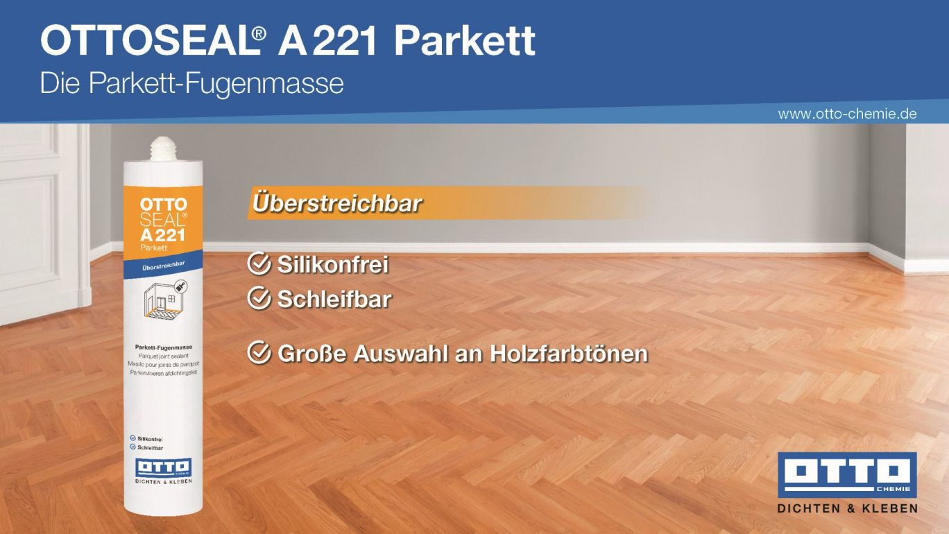 Akrylfugemasse Ottoseal Parkett A221
