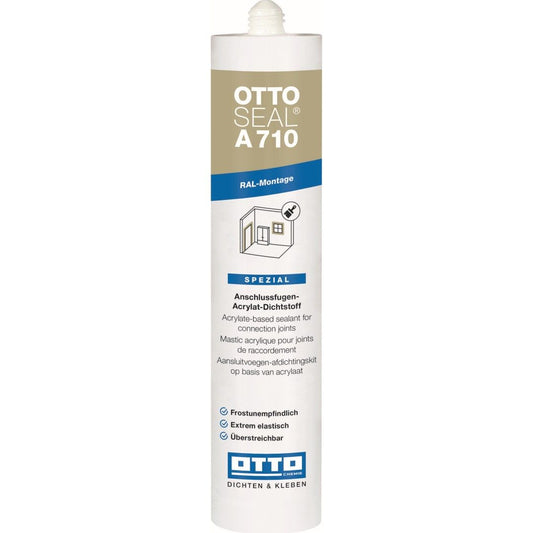 Elastisk akrylfugemasse Ottoseal A710