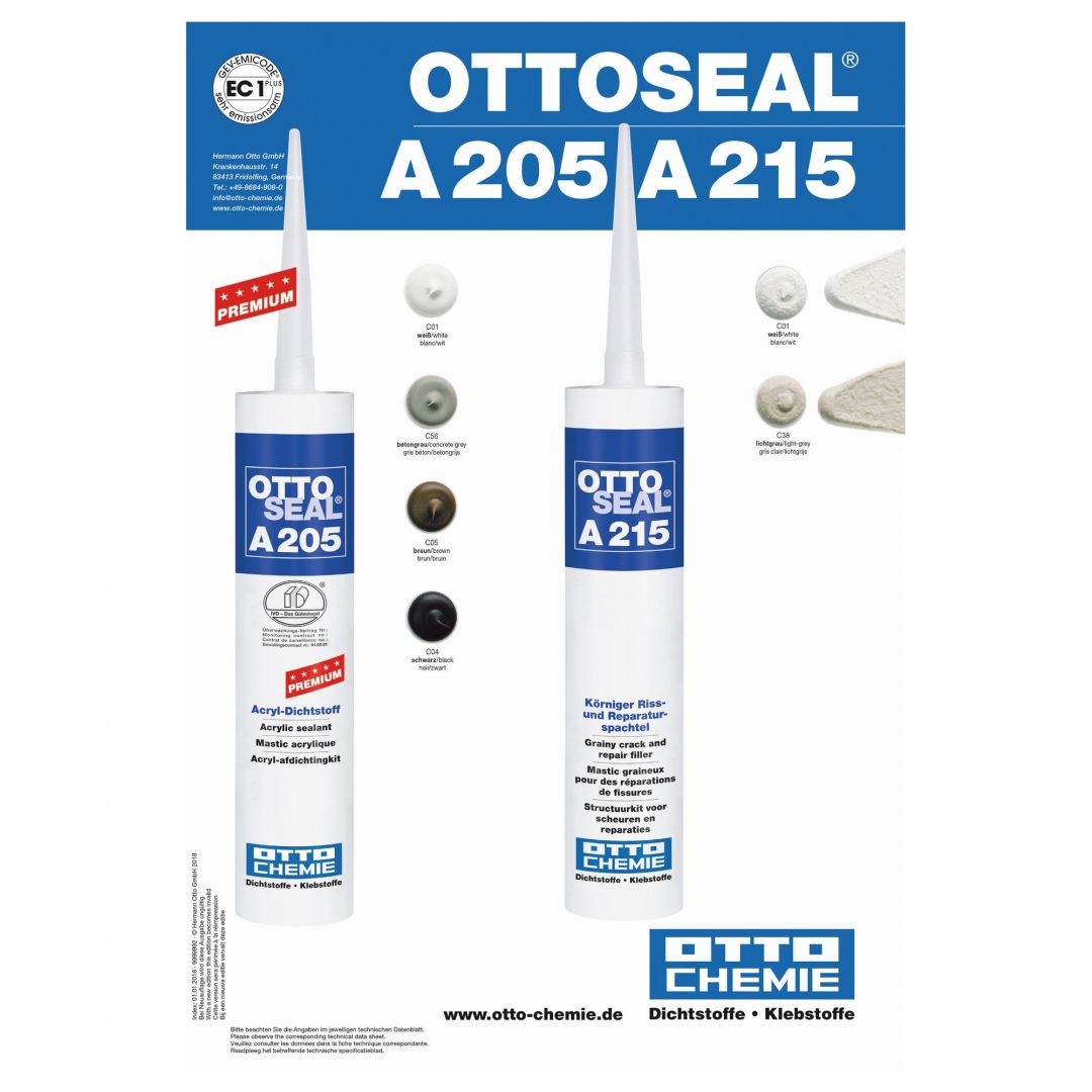 Akrylfugemasse Ottoseal A215