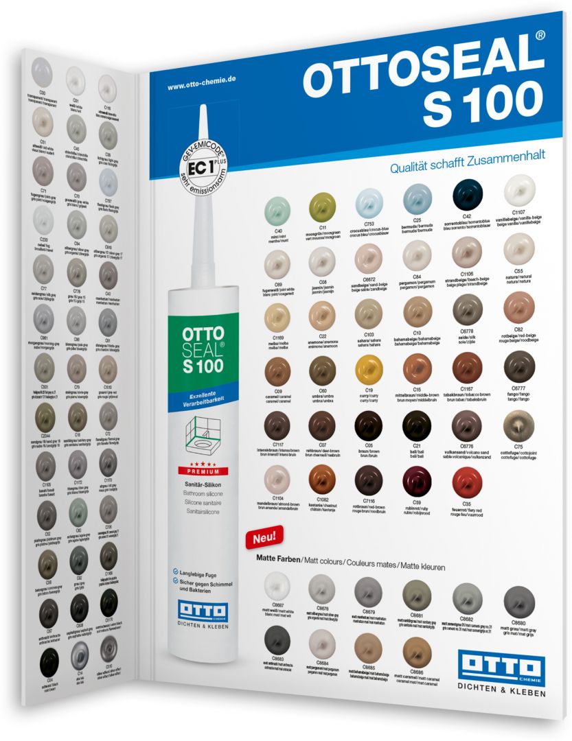 Ottoseal S100 - Premium sanitær silikone