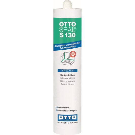 Miljøvenlig sanitetssilikone Ottoseal S130