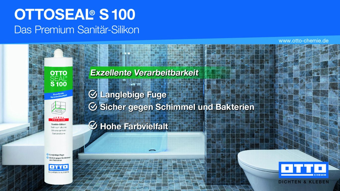 Ottoseal S100 - Premium sanitær silikone
