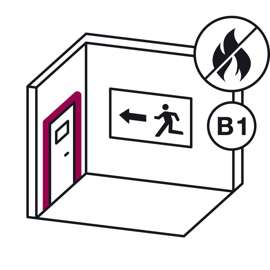 Brandhæmmende silikone B1 Ottoseal S54