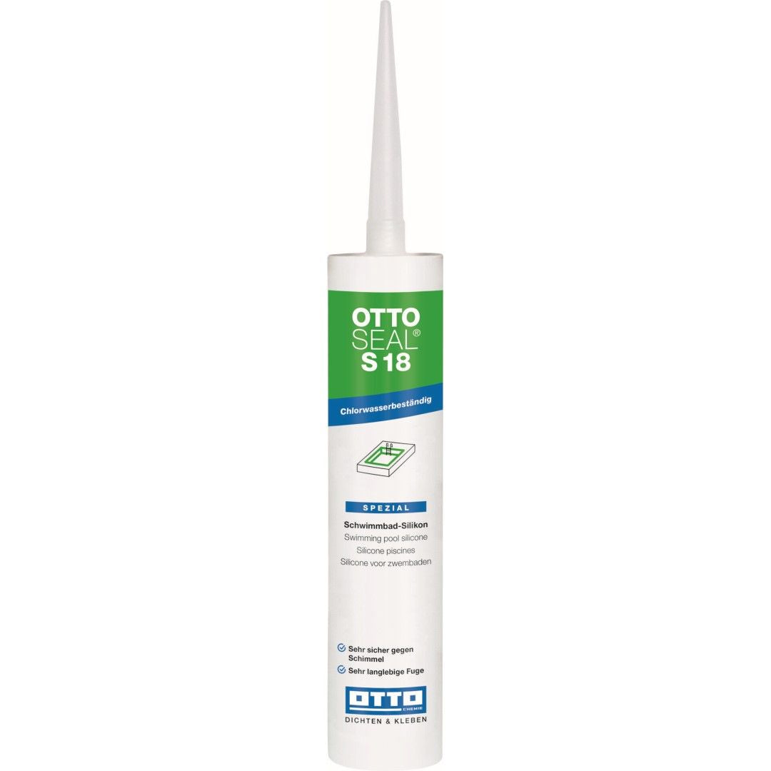 Swimmingpoolsilikone Ottoseal S18