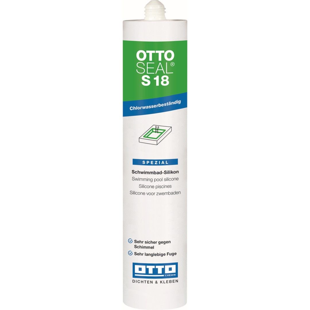 Swimmingpoolsilikone Ottoseal S18